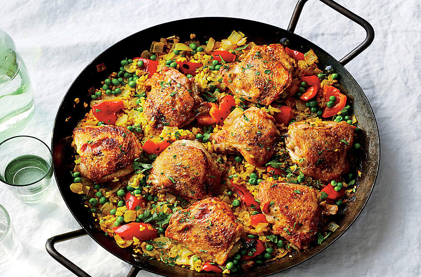 Chicken Paella Recipe Is For Your Lazy Days
